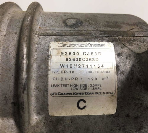 Compressor Ar Condicionado Nissan Tiida/livina 2013 1.8 16v