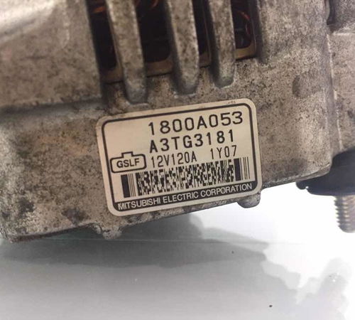 Alternador Mitsubishi Asx 2.0/4x2 Automática 2012