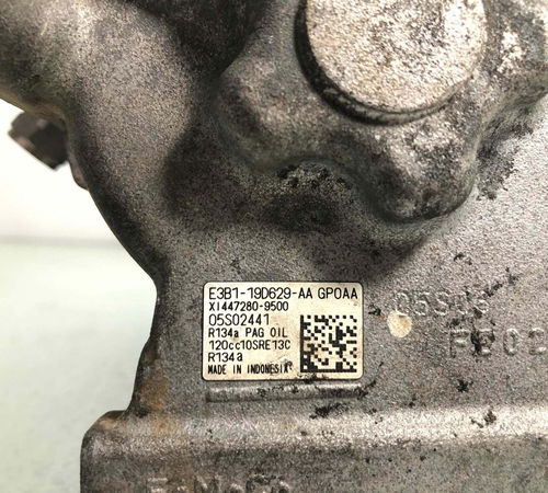Compressor Ar Condicionado Ford Ka 2018 1.5