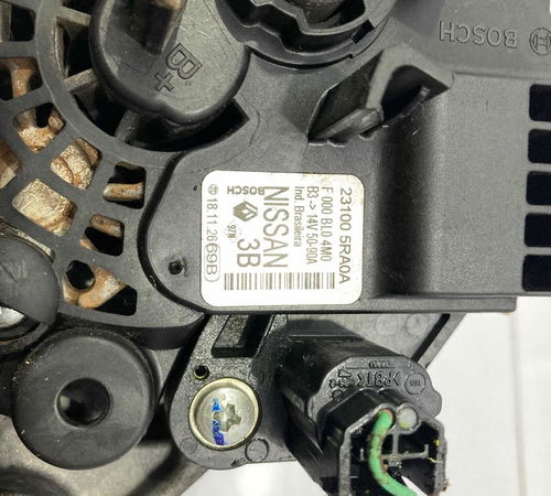Alternador Auto/1.6/16v Nissan Kicks 2019