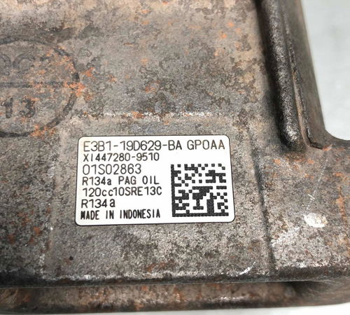 Compressor Ar Condicionado Ford Ka 2015 1.0 3cc