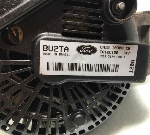 Alternador Powershift 1.6/2.0 Ford Eco/new Fiesta 2015