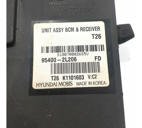 Módulo Bcm 2.0/aut Hyundai I30 2011