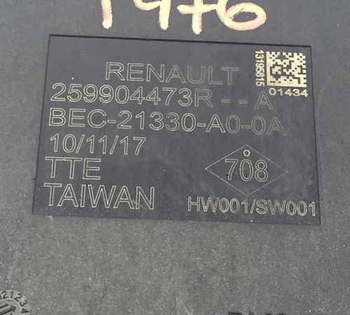 Módulo Sensor Estacionamento Renault Duster 2.0 Aut 2017