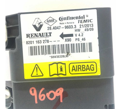 Módulo Airbag Renault Sandero 16v/1.0 2013