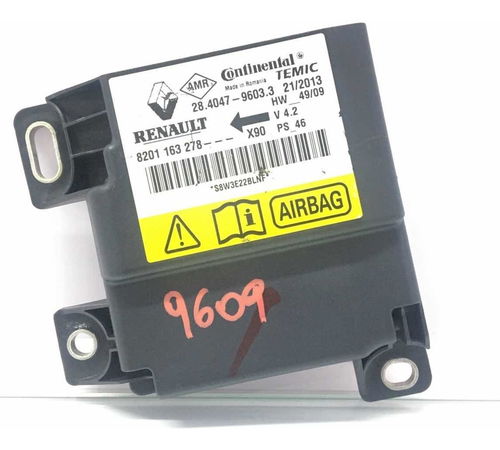 Módulo Airbag Renault Sandero 16v/1.0 2...