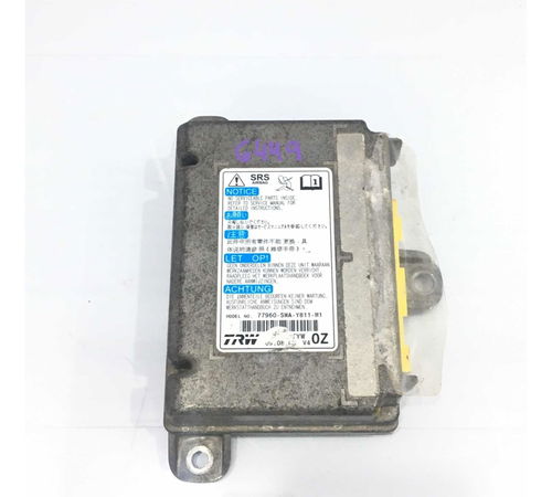 Módulo Airbag Honda Crv 4x4 16v/2.0 200...
