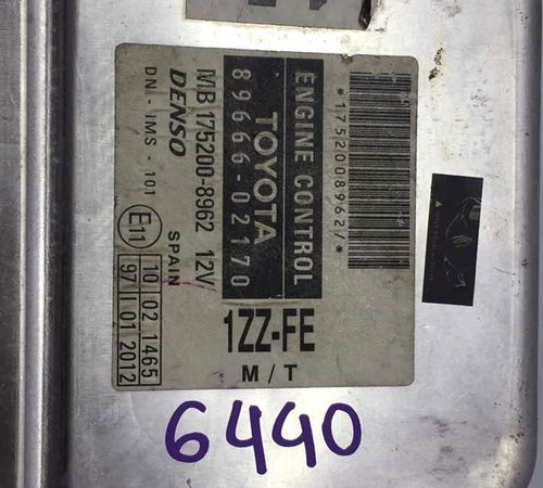 Módulo Injeção Toyota Corolla Fielder 1.8 2006/2009