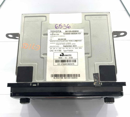 Rádio Original Toyota Etios 2018