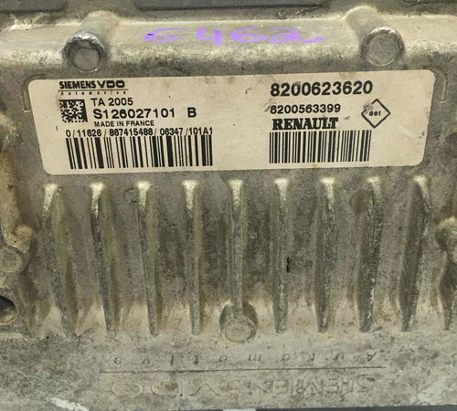 Módulo Câmbio Renault Megane Automático/16v/2.0 2008