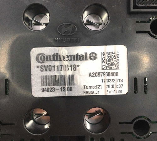 Painel Instrumento Hyundai Hb20 1.6 2013 C/detalhe