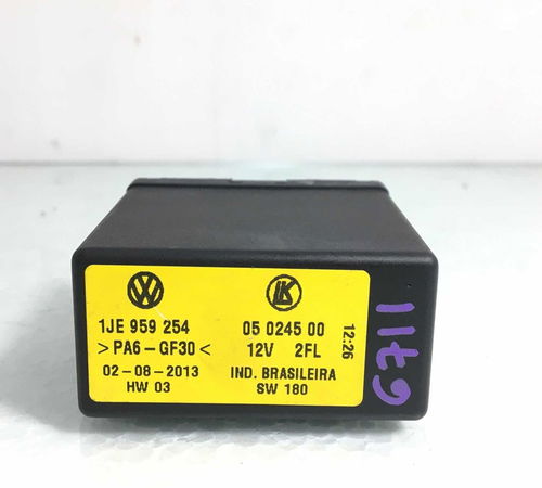 Modulo Rele Vidro Volkswagen Polo 2007