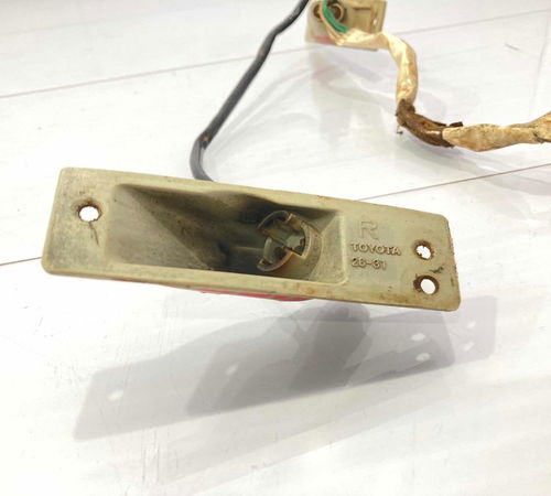 Chicote Luz Placa C/detalhe Toyota Hilux Sw4 1997