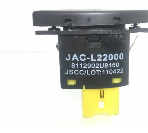 Comando Botão Desembaçador Traseiro Jac J3 2012