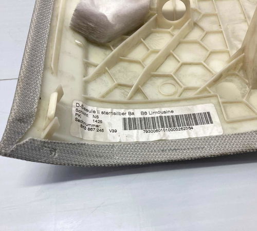 Acabamento Coluna Traseira Esquerda Audi A4 2011
