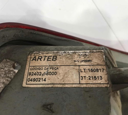 Lanterna Direita Hyundai Hb20 2015