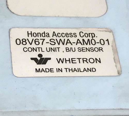 Módulo Sensor Estacionamento Honda City 1.5 2011