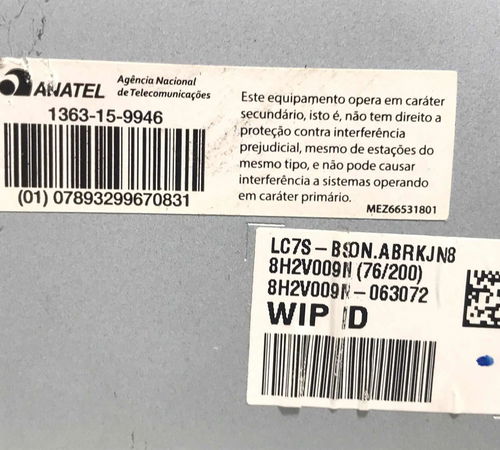 Rádio Receptor Original Chevrolet Spin 2020 **s/cod**