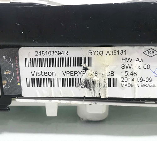 Painel Instrumento Renault Sandero 1.0 2014 C/detalhe