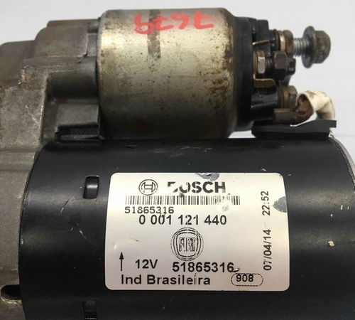 Motor Partida Arranque Fiat Punto Etorq 16.16v 2014