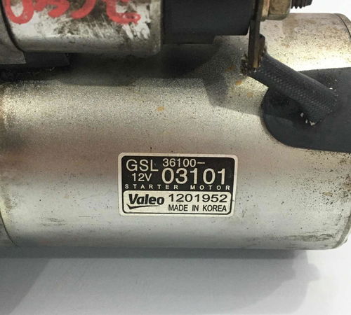 Motor Partida Arranque Hyundai Hb20 1.0 3cc 2013/2018