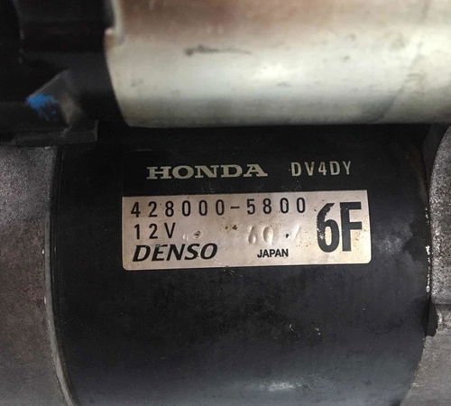 Motor Partida Arranque Honda City 1.5 2014