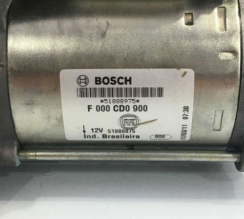 Motor Partida Arranque Fiat Grand Siena 1.4 2013/2018