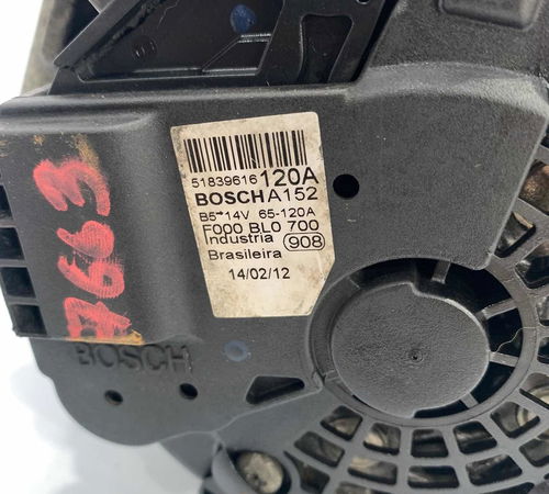 Alternador Fiat Palio, Bravo, Linea, Grand Siena 2012/2018