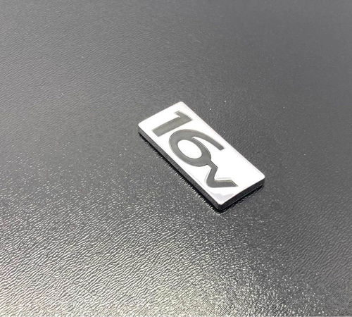 Emblema 16v Capo Traseiro Citroën C3 2003/2008