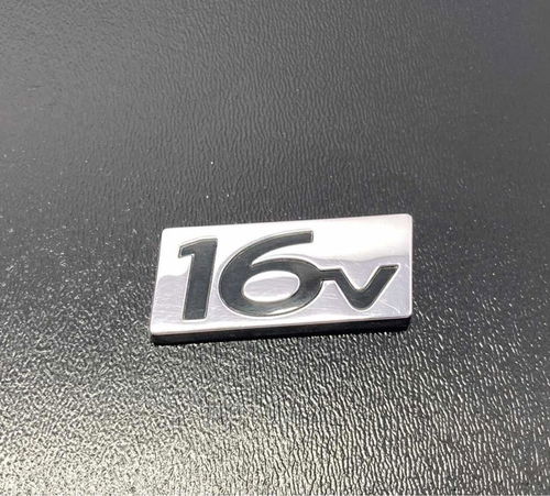 Emblema 16v Capo Traseiro Citroën C3 2003/2008