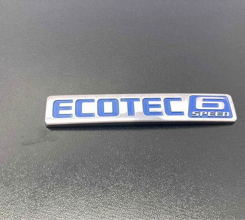 Emblema Ecotec Capo Traseiro Gm Sonic 20...