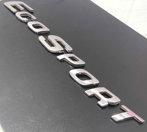 Emblema Ecosport Capo Traseiro Ford Ecosport 2003/2018
