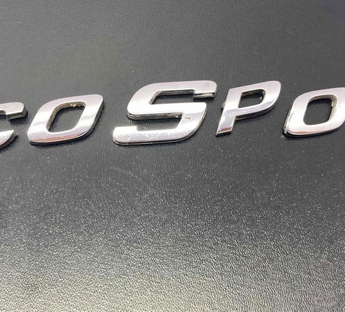 Emblema Ecosport Capo Traseiro Ford Ecos...