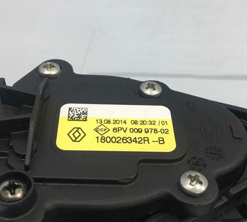 Pedal Acelerador Eletrônico Renault Sandero Logan 2014