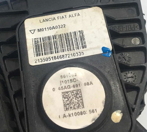 Pedal Acelerador Eletrônico Fiat Palio Vivace 1.0 2013/2018