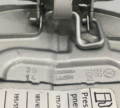 Tampa Portinhola Combustível Volkswagen Gol Voyage 2009/2014