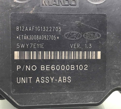 Módulo Abs C/detalhe Hyundai Ix35 2012