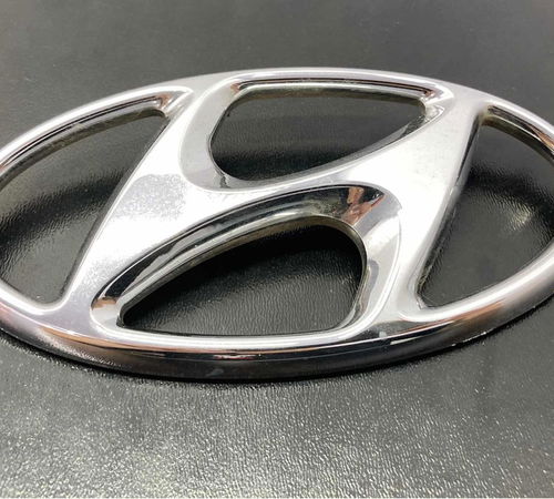 Emblema Hyundai Capô Traseiro Hyundai H...