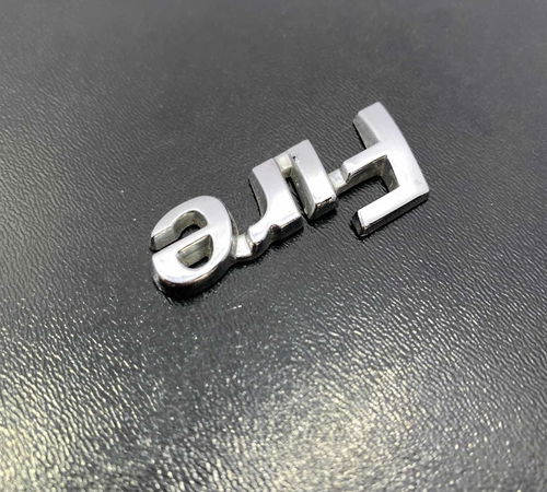 Emblema Fire Fiat Palio Economy 2012