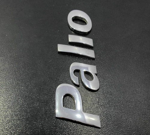 Emblema Palio Capô Traseiro Fiat Palio Economy 2012