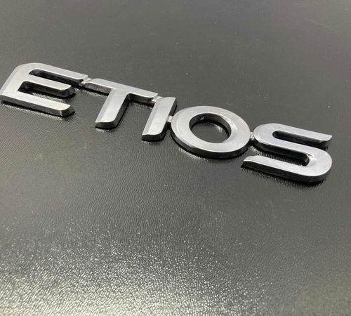 Emblema Etios Capô Traseiro Toyota Etios 2013/2021