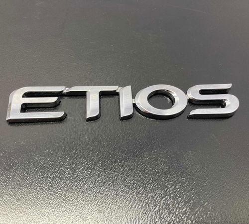 Emblema Etios Capô Traseiro Toyota Etio...