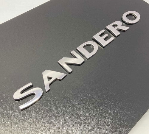 Emblema Sandero Capô Traseiro Renault Sandero 2016