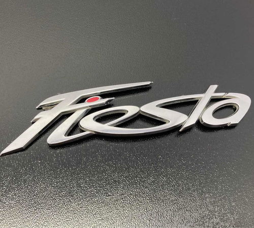 Emblema Fiesta Capô Traseiro New Fiesta...