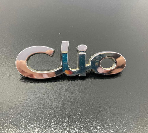 Emblema Clio Capô Traseiro Renault Clio 2010