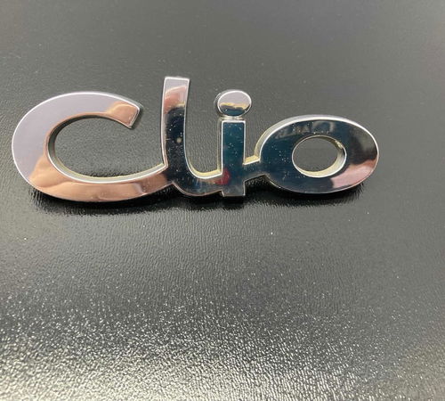 Emblema Clio Capô Traseiro Renault Clio...