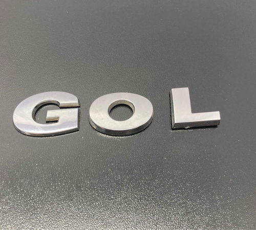 Emblema Gol Volkswagen Capô Traseiro Vo...