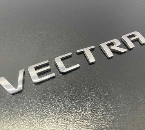 Emblema Vectra Capô Traseiro Gm Vectra Elegance 2007
