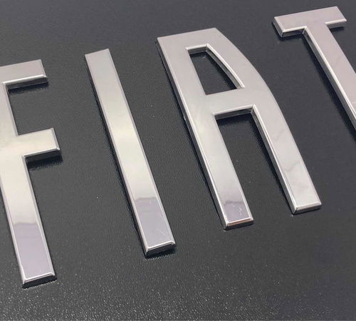 Emblema Fiat Capô Traseiro Fiat Grand Siena 2014