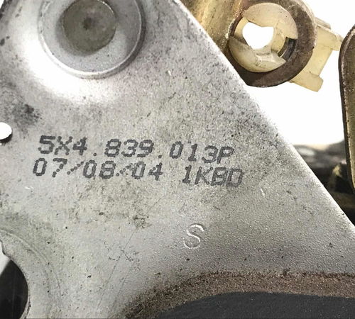 Fechadura Porta Traseira Esquerda Volkswagen Gol G4 03/12
